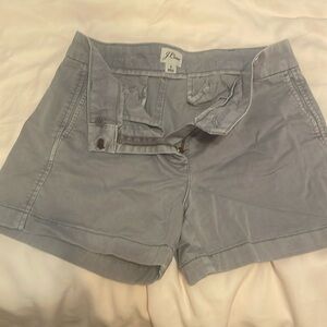 J Crew light grey shorts
